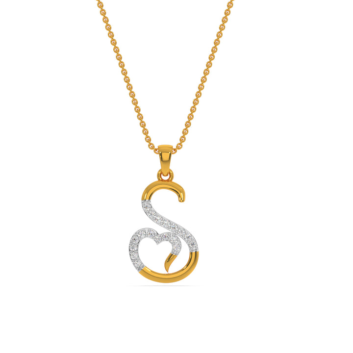 Alphabet S Pendant