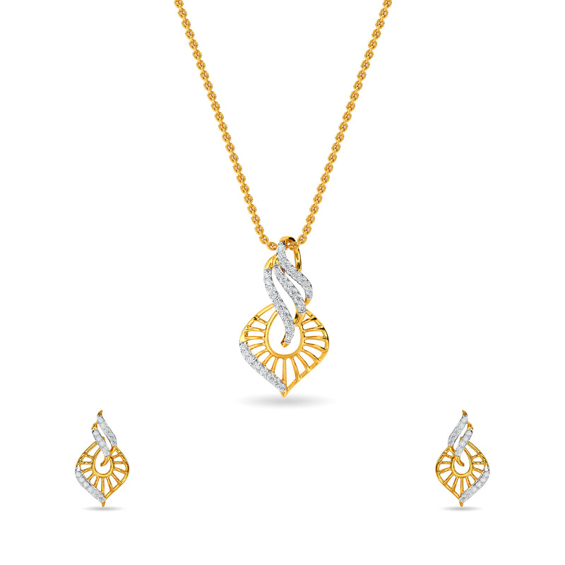 Durva Pendant Set