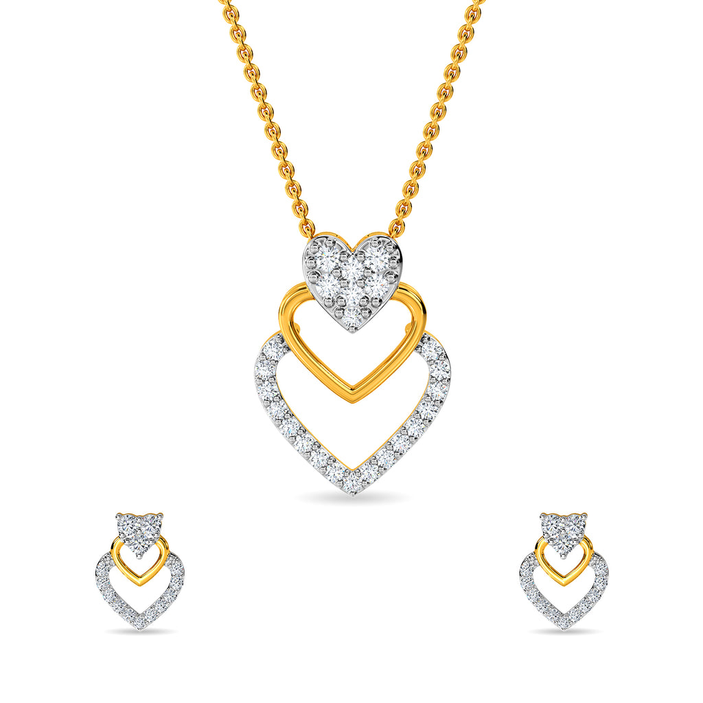 Lekha Pendant Set