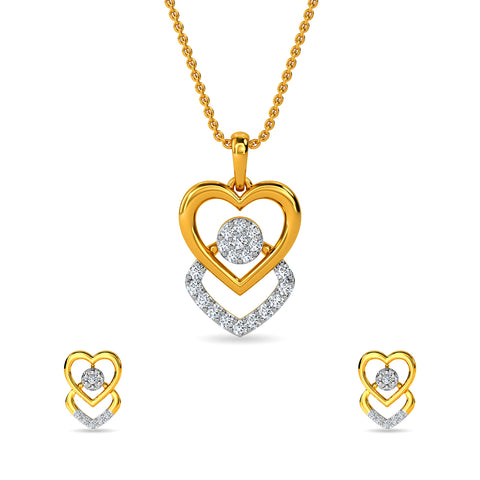 Oorvi Pendant Set