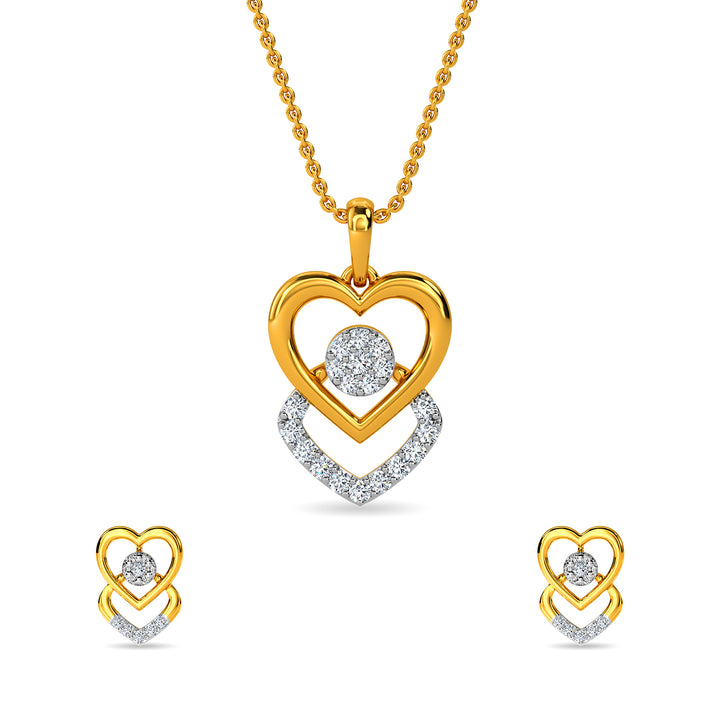 Oorvi Pendant Set