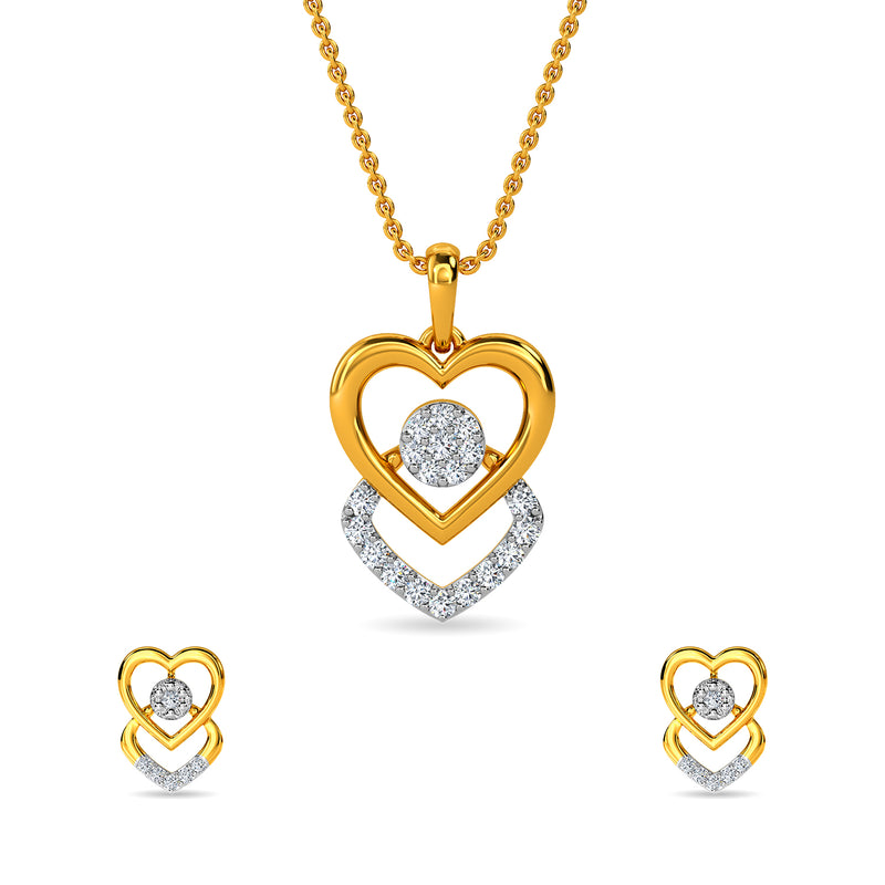Oorvi Pendant Set