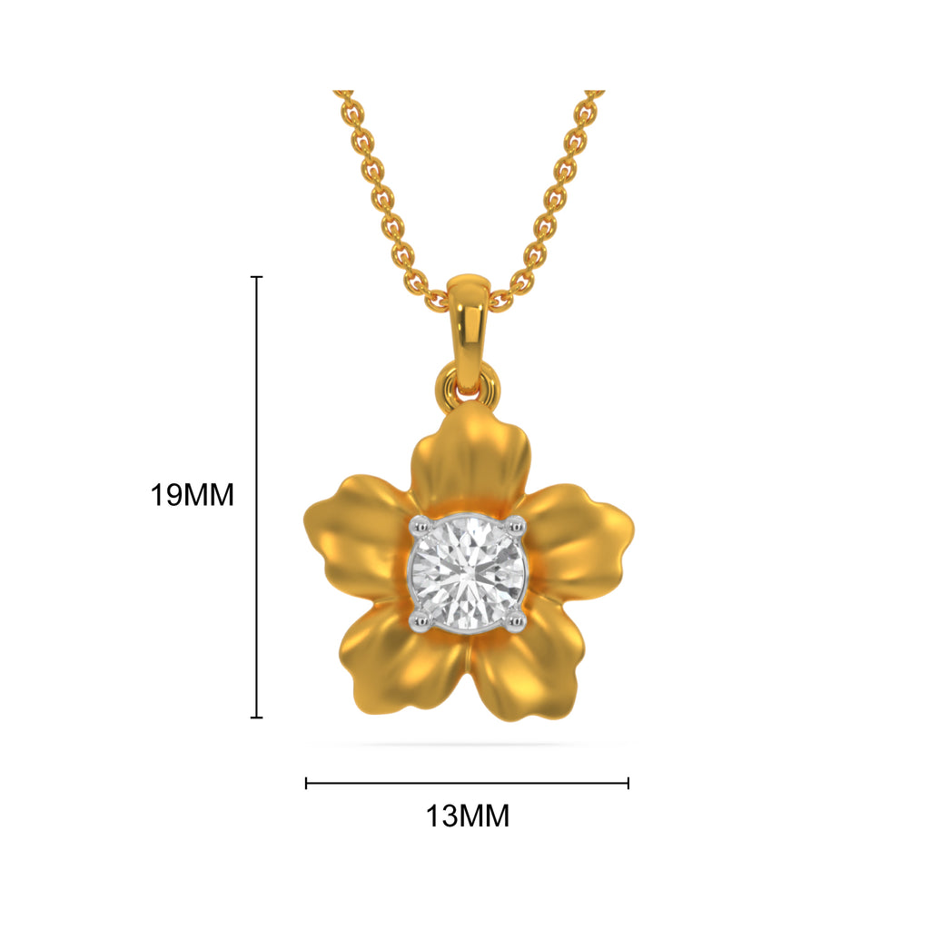 Saara Solitaire Pendant