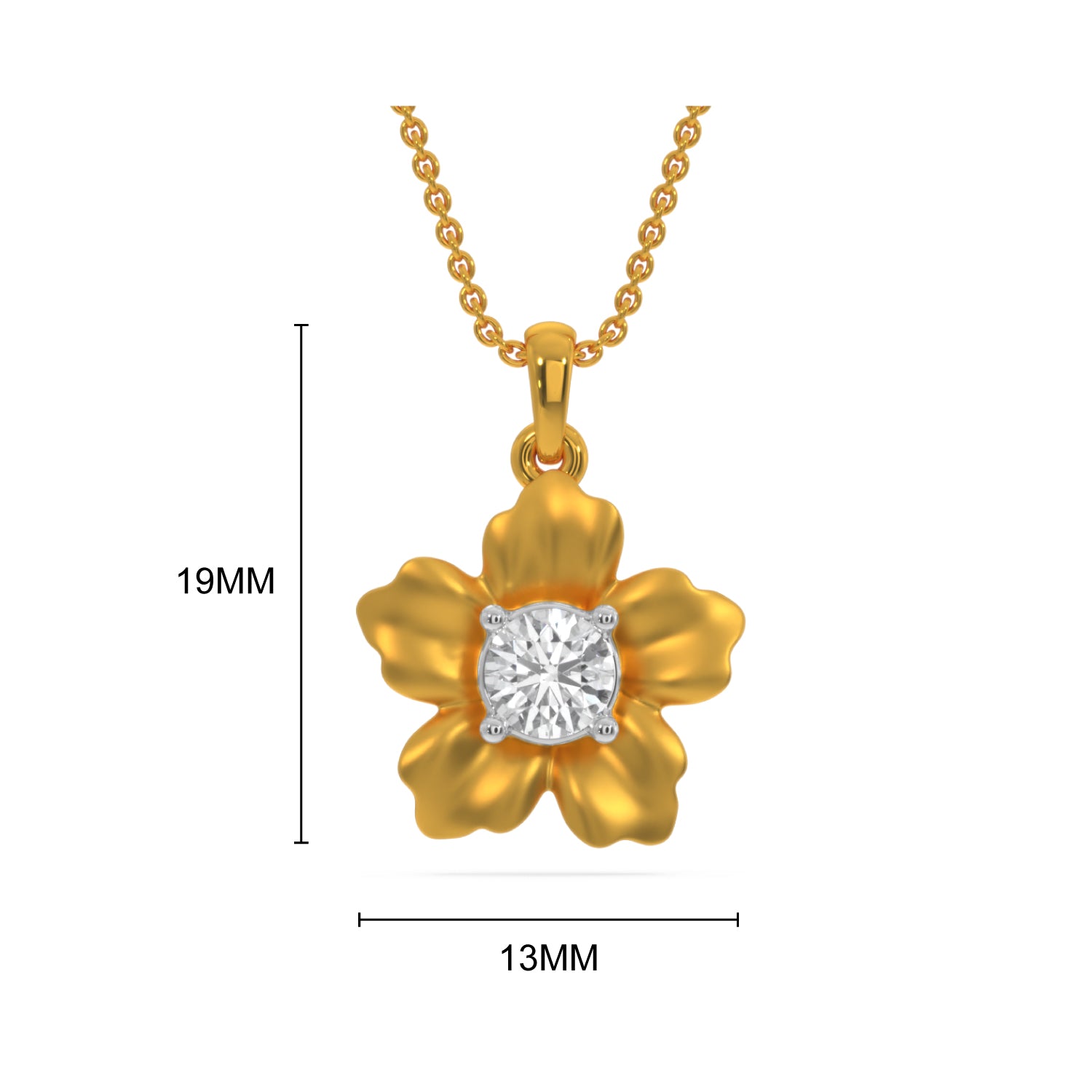 Saara Solitaire Pendant