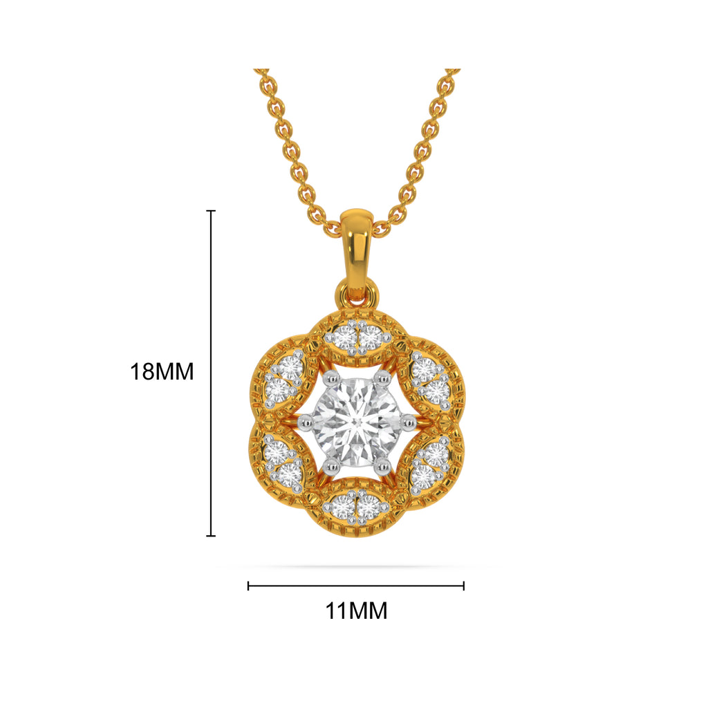 Sarah Solitaire Pendant