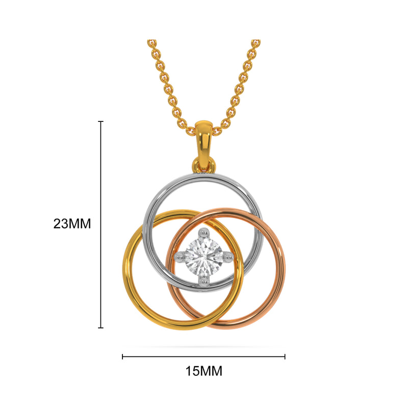 Sasha Solitaire Pendant