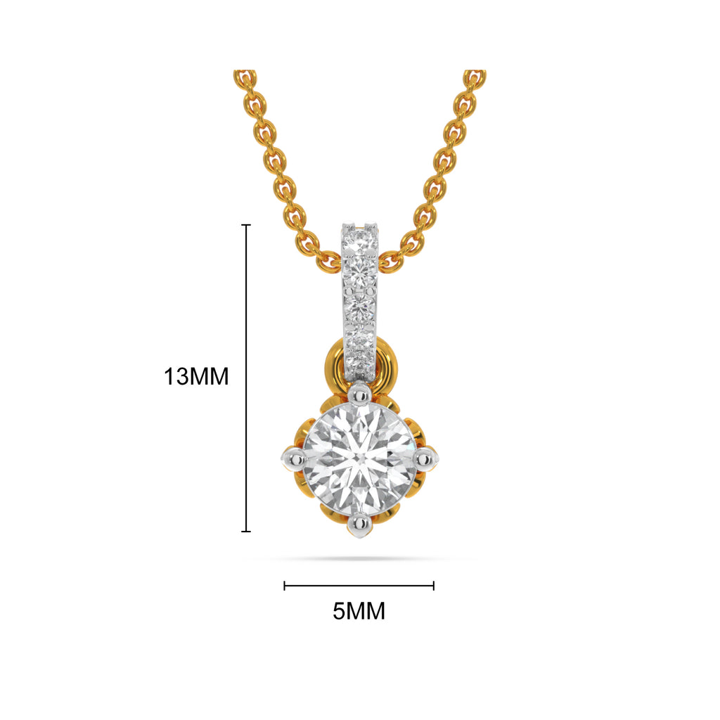 Selah Solitaire Pendant