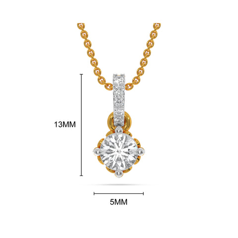 Selah Solitaire Pendant