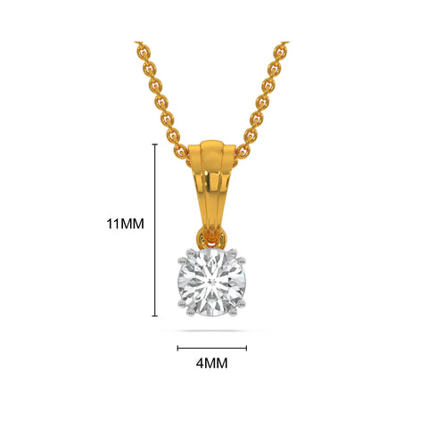 Seraphina Solitaire Pendant