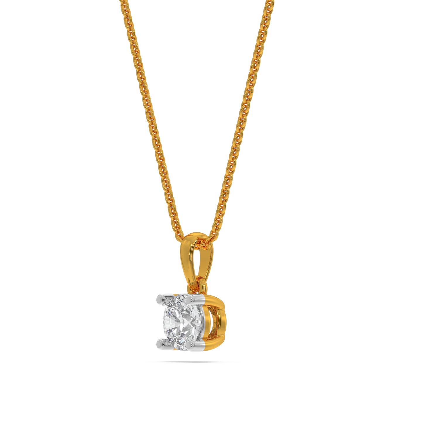 Serenity Solitaire Pendant