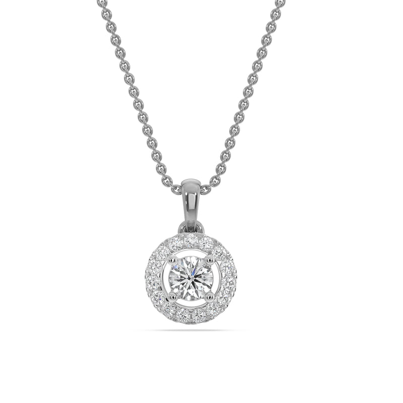 Sienna Solitaire Pendant