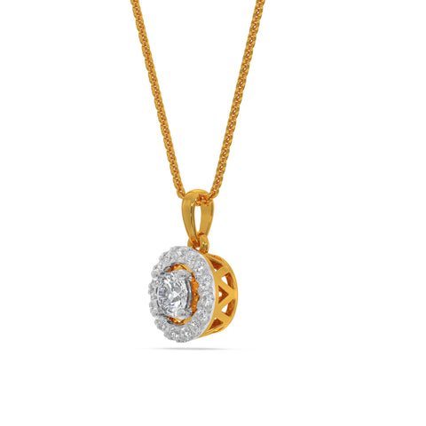 Sienna Solitaire Pendant