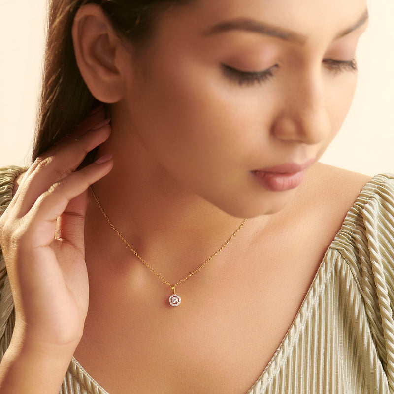 Sienna Solitaire Pendant