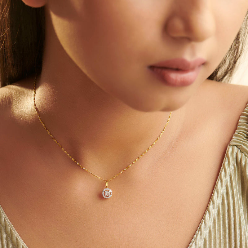 Sienna Solitaire Pendant