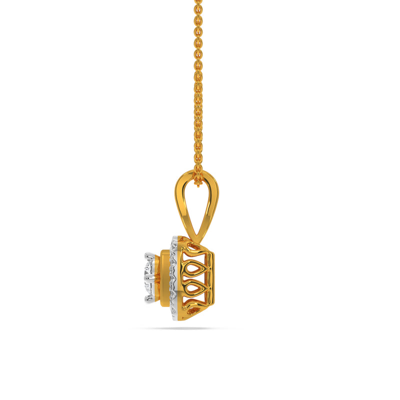Simone Solitaire Pendant