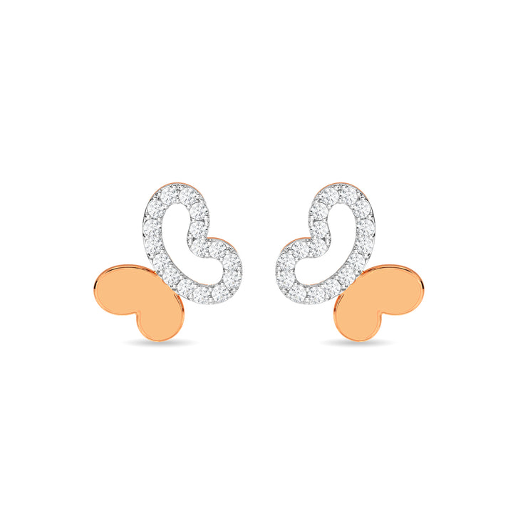 Bijou Butterfly Kids Studs