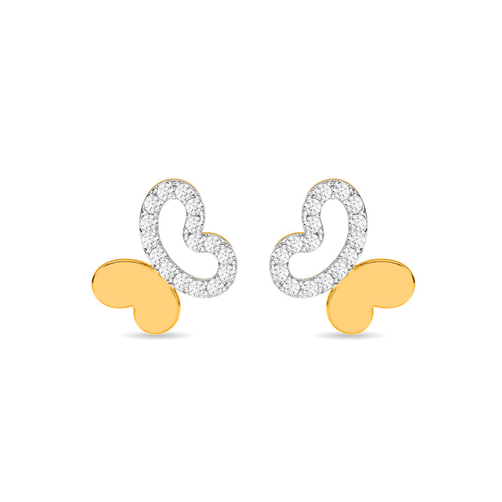 Bijou Butterfly Kids Studs
