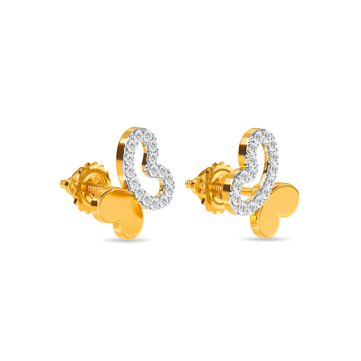 Bijou Butterfly Kids Studs