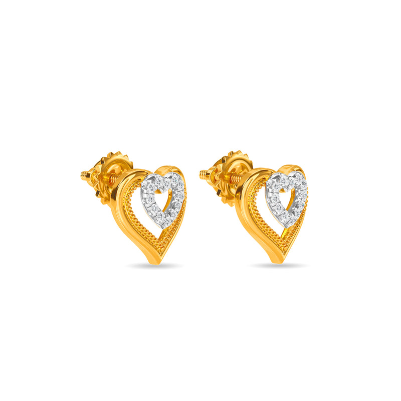 Heart Centric Kids Earring