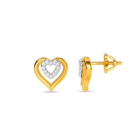 Heart Centric Kids Earring