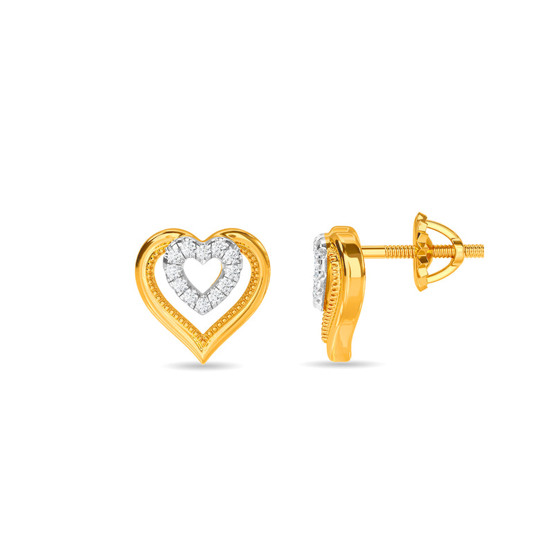 Heart Centric Kids Earring