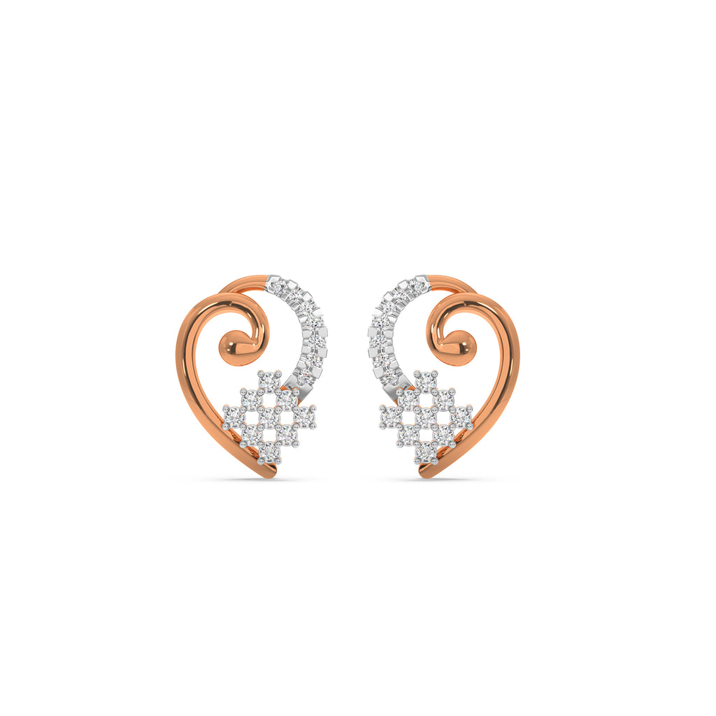 Splendour Check Earring