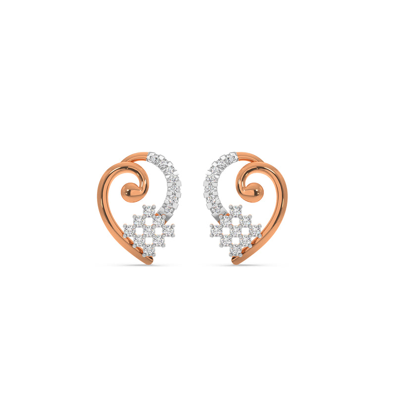 Splendour Check Earring