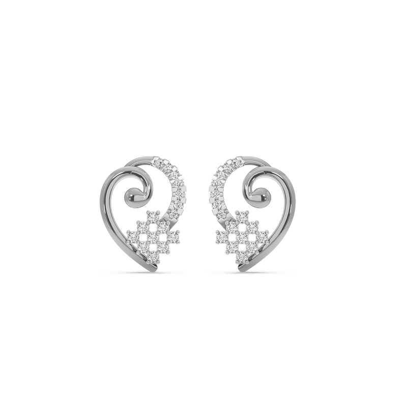 Splendour Check Earring