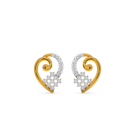 Splendour Check Earring