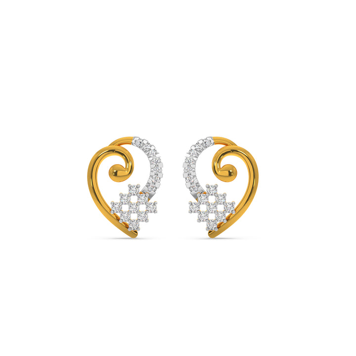 Splendour Check Earring
