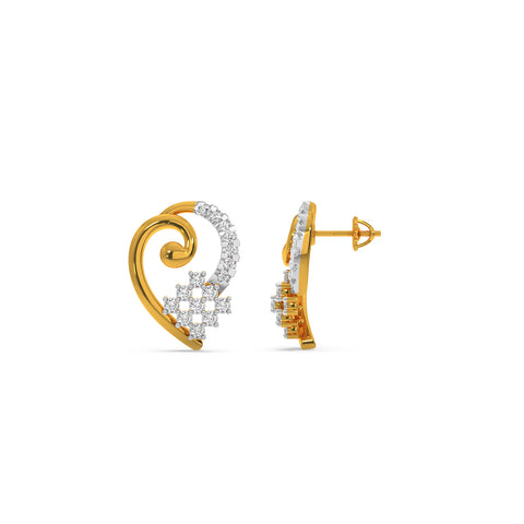 Splendour Check Earring