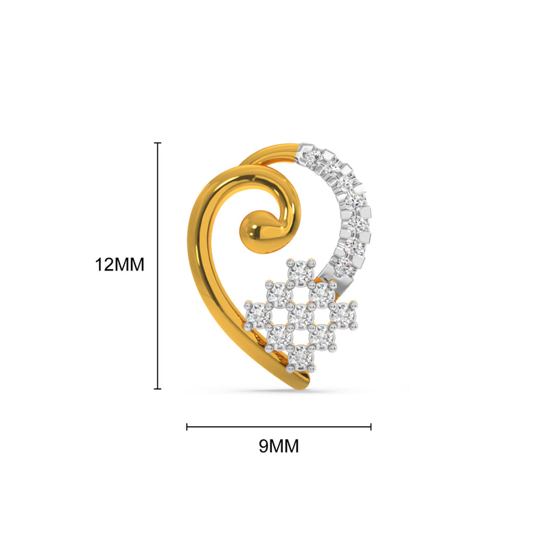 Splendour Check Earring