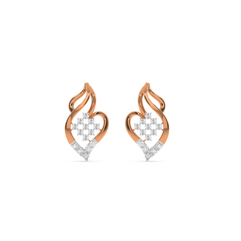 Dazzling Square Earring