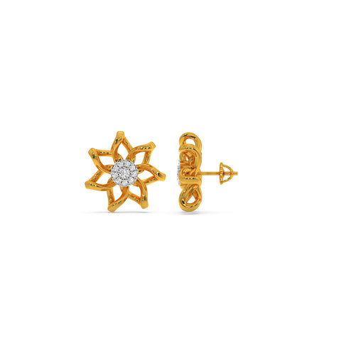 Fancy Flowery Earring