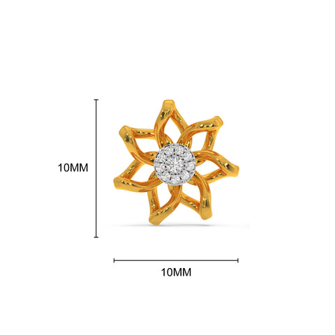 Fancy Flowery Earring