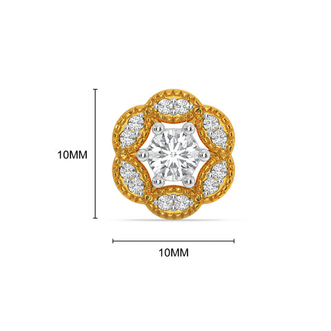 Ruthy Solitaire Earring
