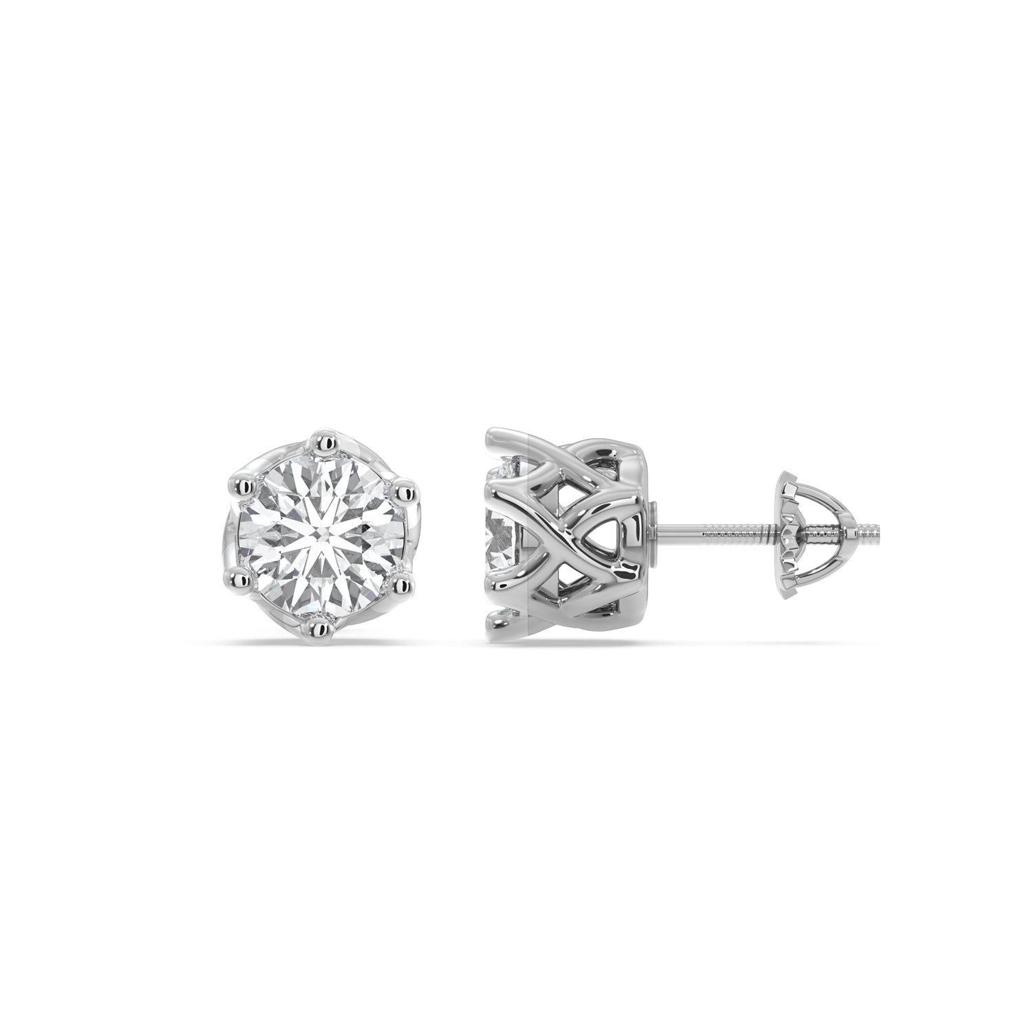 Saile Solitaire Earring