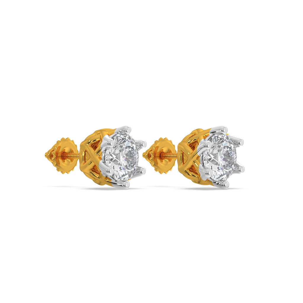 Saile Solitaire Earring