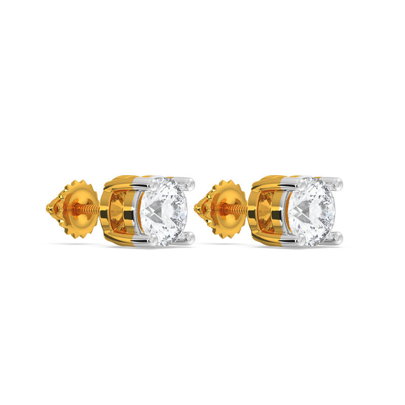 Salmy Solitaire Earring