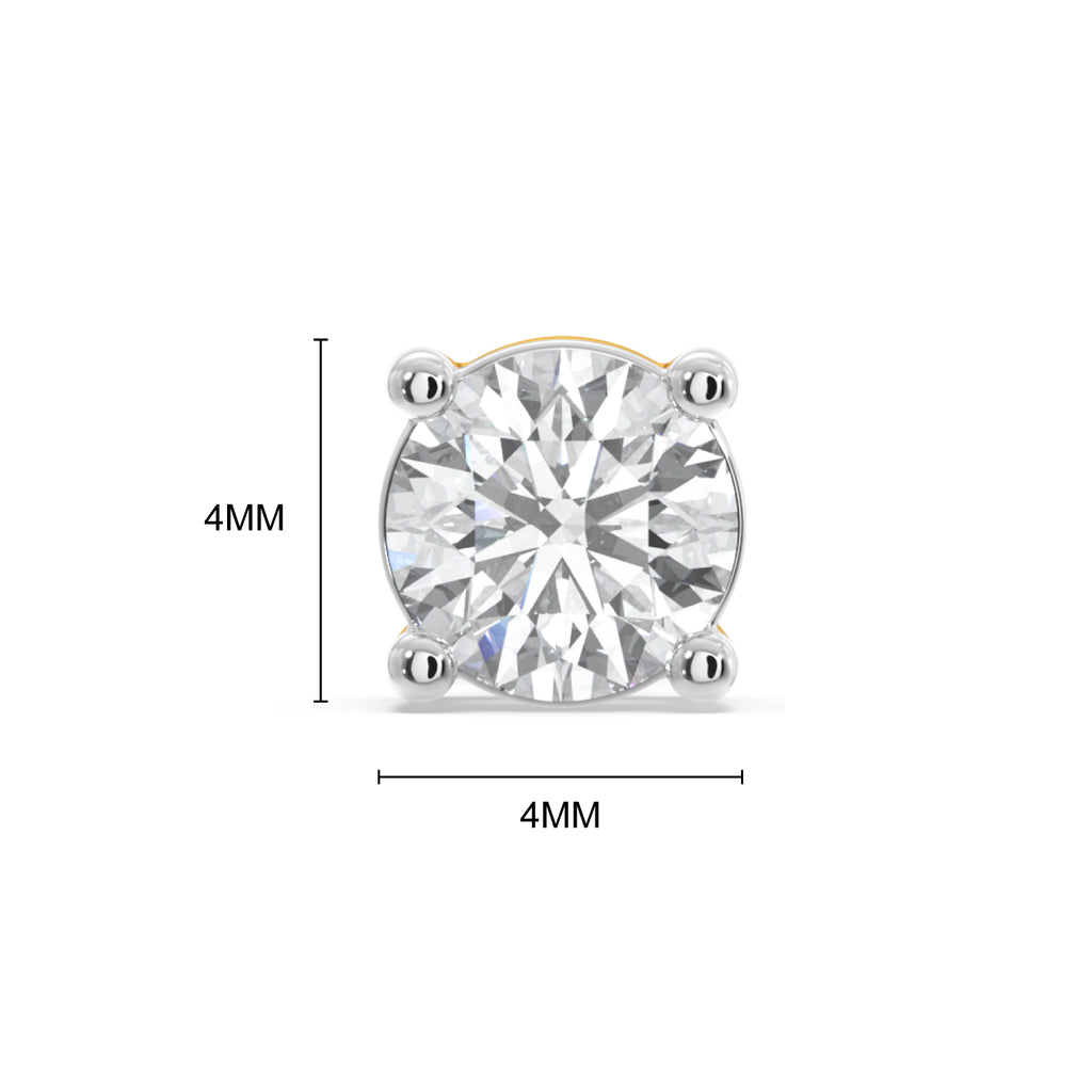 Salmy Solitaire Earring