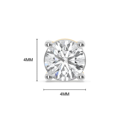 Salmy Solitaire Earring
