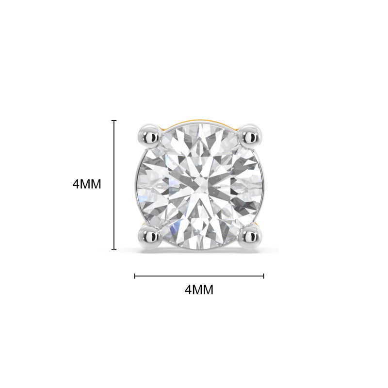 Salmy Solitaire Earring