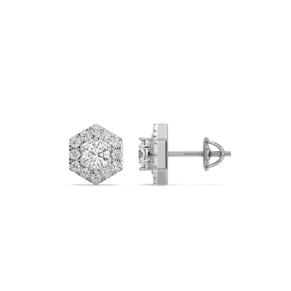 Samira Solitaire Earring