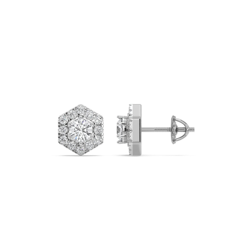 Samira Solitaire Earring