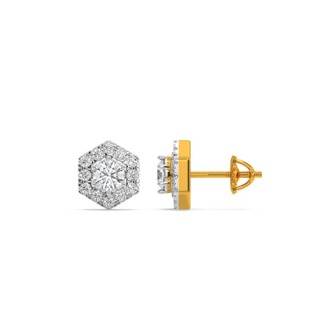 Samira Solitaire Earring