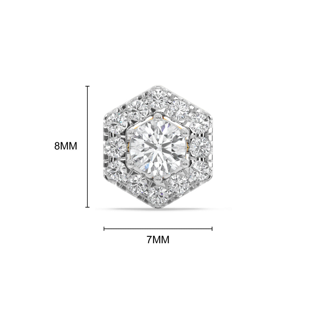 Samira Solitaire Earring