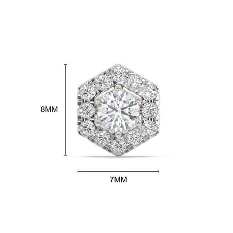 Samira Solitaire Earring