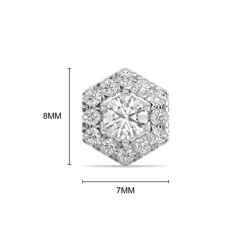 Samira Solitaire Earring