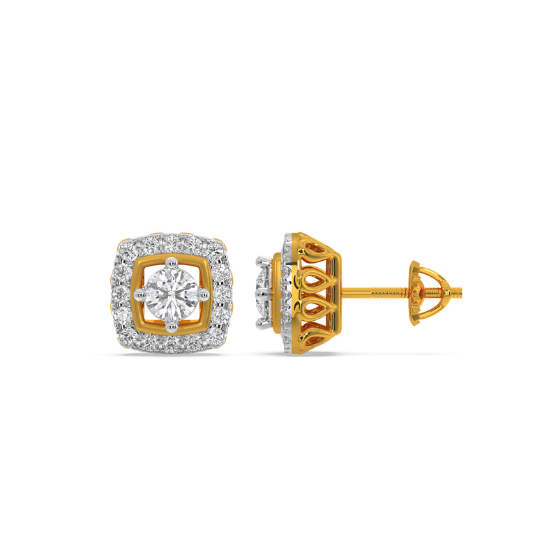 Sandra Solitaire Earring