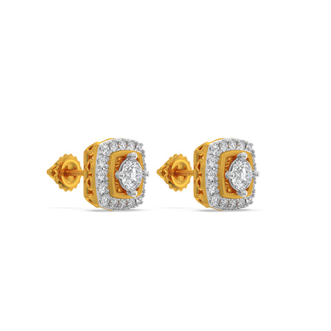 Sandra Solitaire Earring